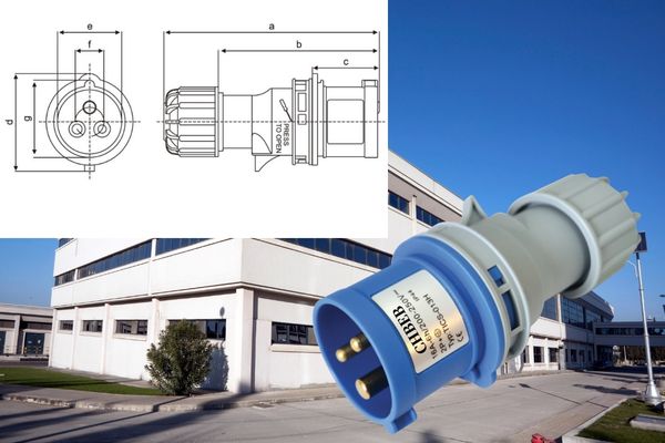 An inside view of a complex industrial socket