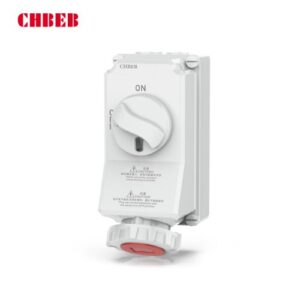 Interlocked Switch SocketA63A4P-5110 IP67 400V