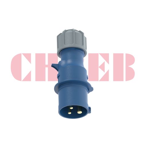 16A 3-Pin Industrial Plug, IP44, 230V (6H)