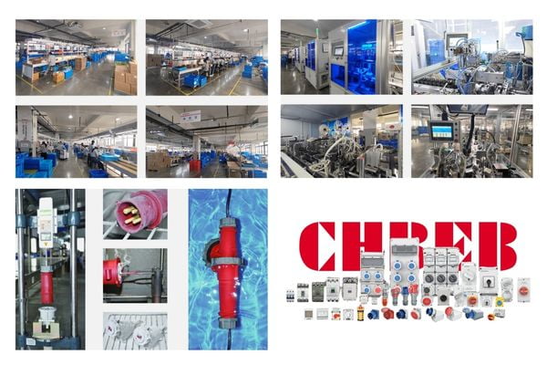 CHBEBplugs Factory Assembly Line CHBEBplugs factory assembly line for industrial plug and socket manufacturing