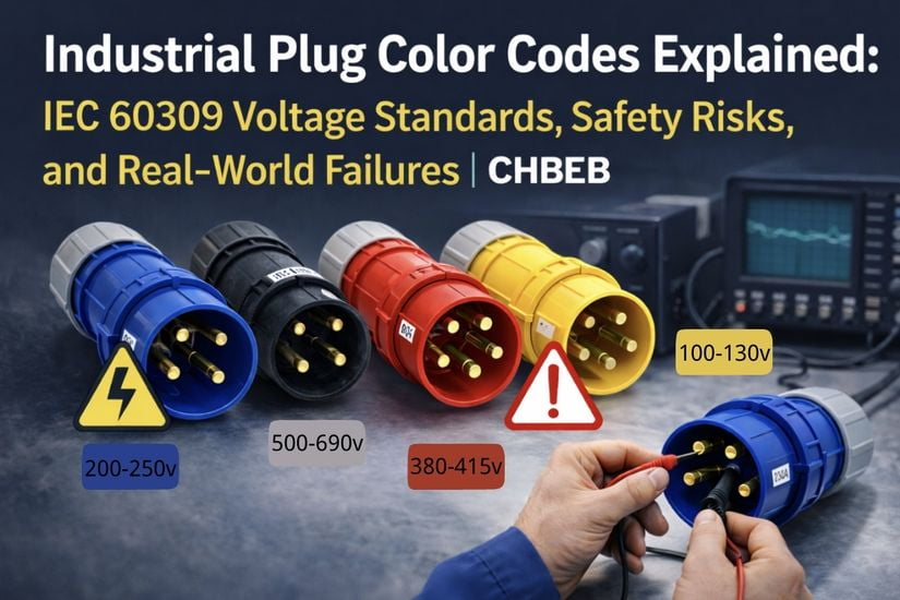 Industrial Plug Color Codes Explained: IEC 60309 Voltage Standards, Safety Risks, and Real-World Failures | CHBEB