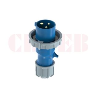 32A 3-Pin Industrial Plug, IP67, 230V (6H)