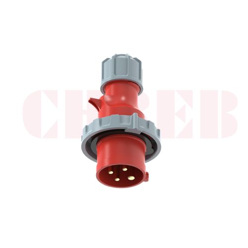 32A 4-Pin Industrial Plug, IP67, 400V (6H)