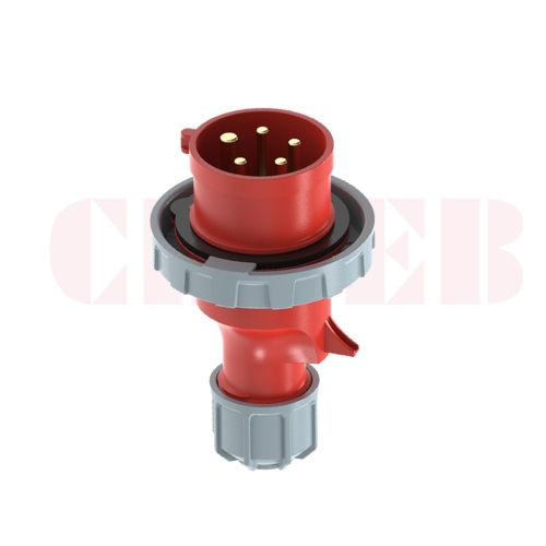 32A 5-Pin Industrial Plug, IP67, 400V (6H)
