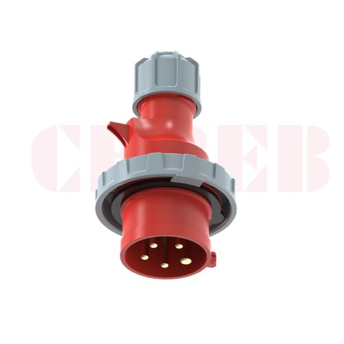 32A 5-Pin Industrial Plug, IP67, 400V (6H)