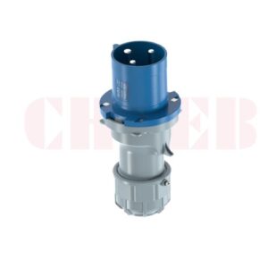 63A 3-Pin Industrial Plug, IP44, 230V (6H)