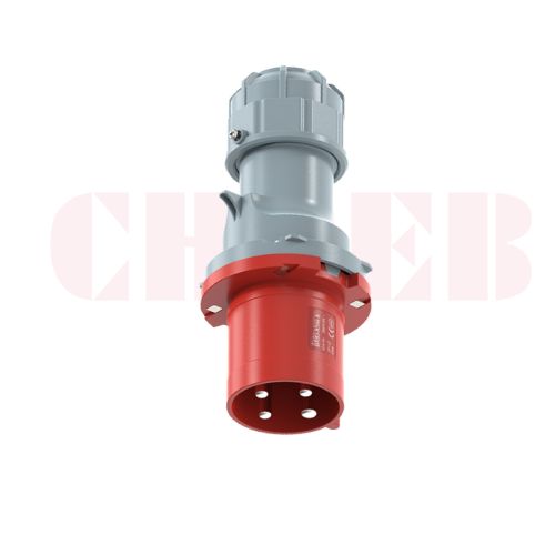 63A 4-Pin Industrial Plug, IP44, 400V (6H)