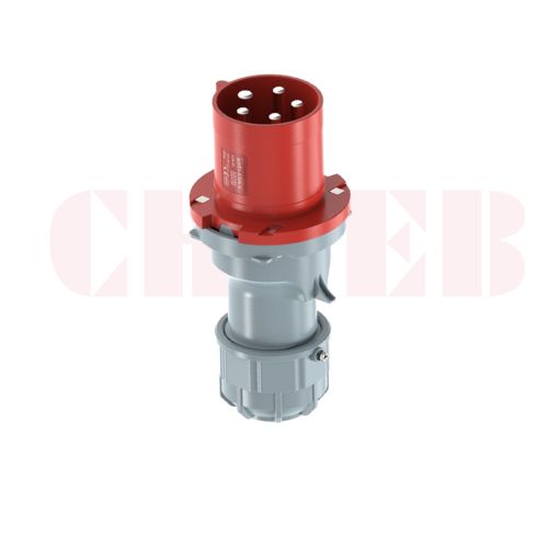 63A 5-Pin Industrial Plug, IP44, 400V (6H)