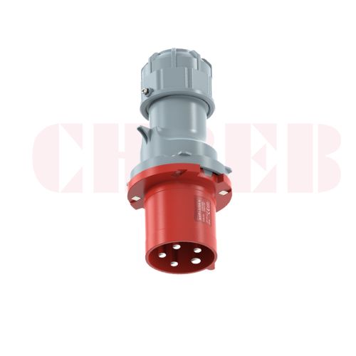 63A 5-Pin Industrial Plug, IP44, 400V (6H)