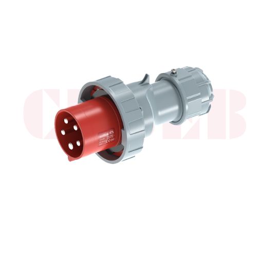 63A 5-Pin Industrial Plug, IP67, 400V (6H)