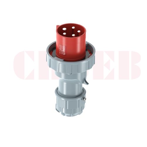 63A 5-Pin Industrial Plug, IP67, 400V (6H)