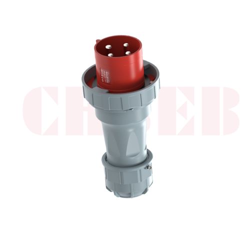 125A 4-Pin Industrial Plug, IP67, 400V (6H)