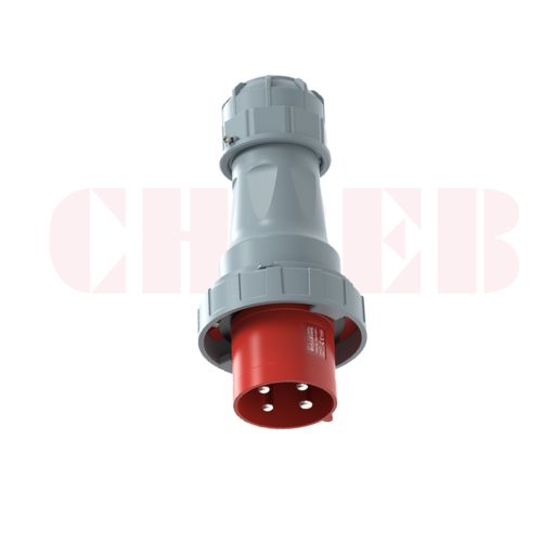 125A 4-Pin Industrial Plug, IP67, 400V (6H)