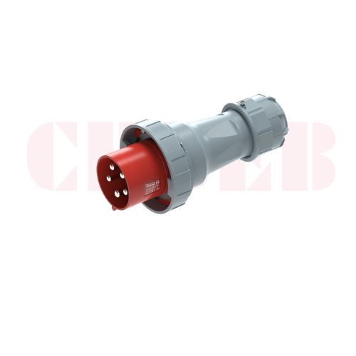 125A 5-Pin Industrial Plug, IP67, 400V (6H)