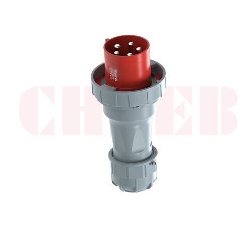 125A 5-Pin Industrial Plug, IP67, 400V (6H)