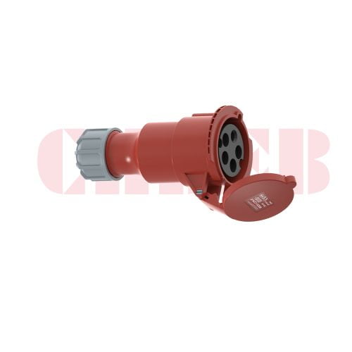 32A 5P IEC 60309 Industrial Connector, 400V, IP44, Inline