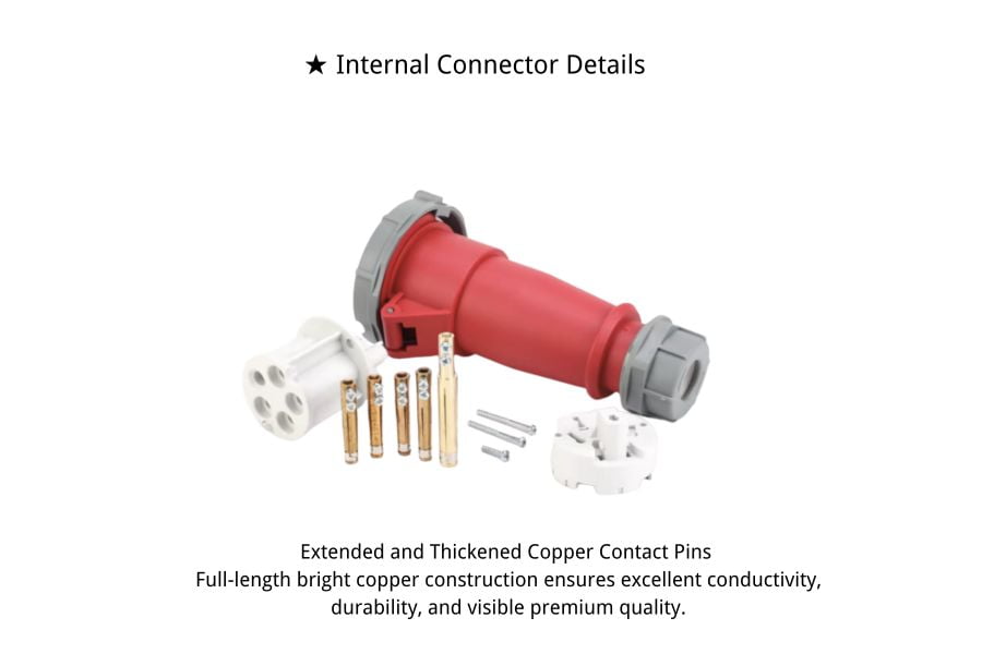 Solid Brass Contacts with Nickel Plating