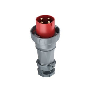 63A 4-Pin Industrial Plug, IP67, 400V (6H)