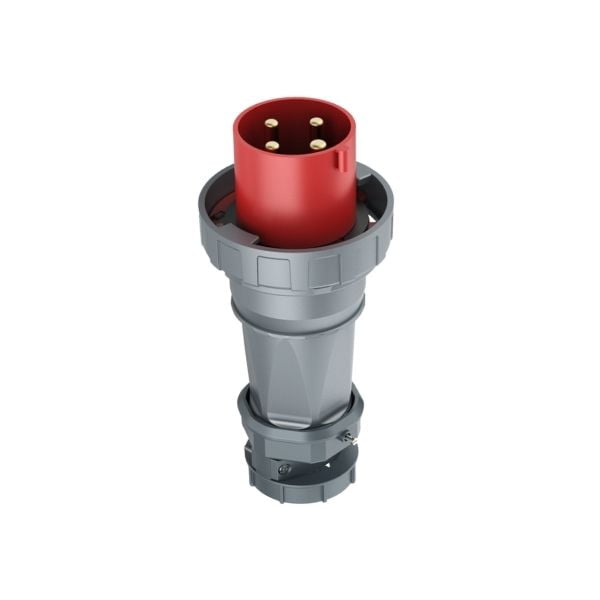 63A 4-Pin Industrial Plug, IP67, 400V (6H)