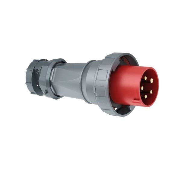 63A 5-Pin Industrial Plug, IP67, 400V (6H)