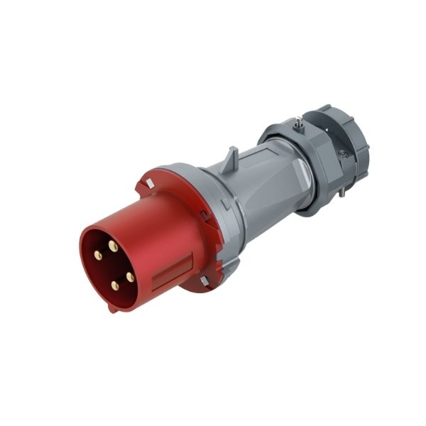 63A 4-Pin Industrial Plug, IP44, 400V