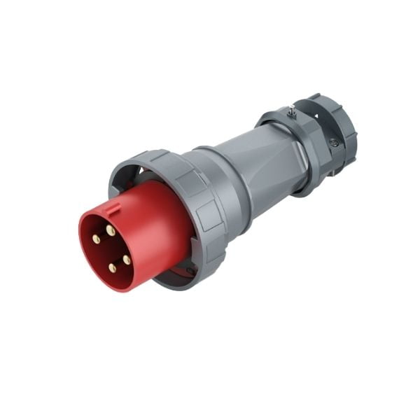 125A 4-Pin Industrial Plug, IP67, 400V (6H)