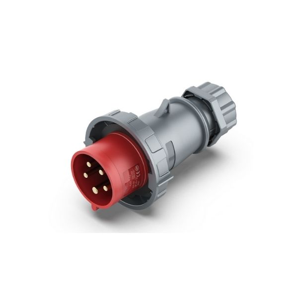 32A 5-Pin Industrial Plug, IP67, 400V, Split Type