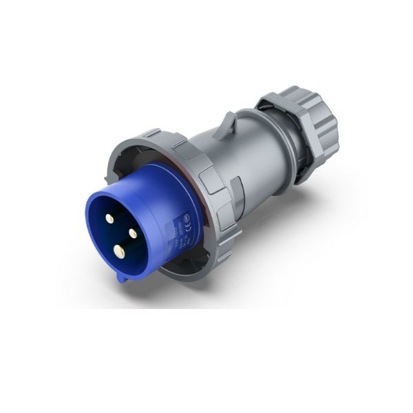 32A 3-Pin Industrial Plug, IP67, 230V, Split Type