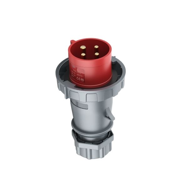 32A 4-Pin Industrial Plug, IP67, 400V, Split Type