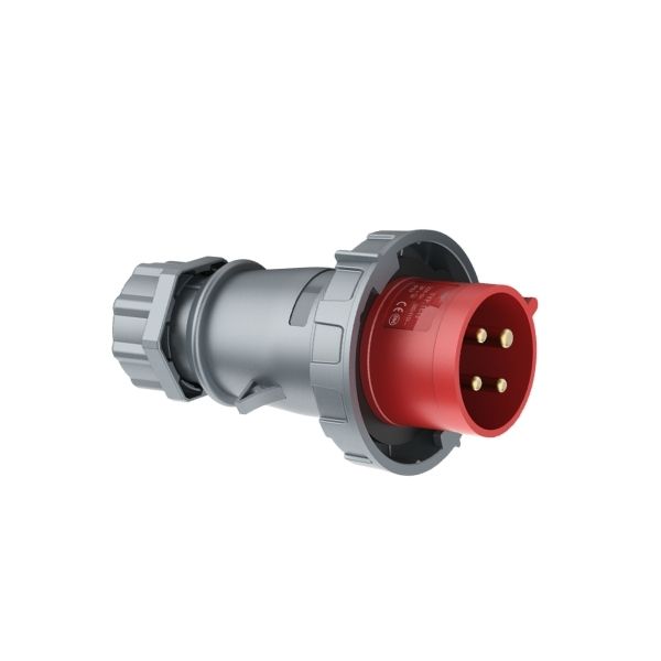 32A 4-Pin Industrial Plug, IP67, 400V, Split Type