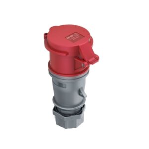 16A 4P IEC 60309 Industrial Socket Connector, 400V, IP44, Inline Female