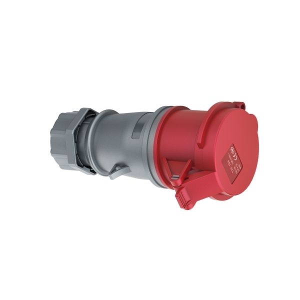 16A 5P IEC 60309 Industrial Socket Connector, 400V, IP44, Inline Female