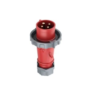 32A 4-Pin Industrial Plug, IP67, 400V (3H)