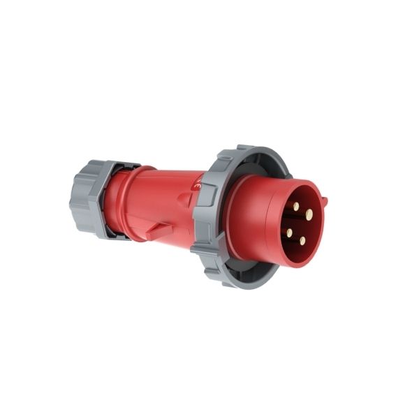 32A 4-Pin Industrial Plug, IP67, 400V (3H)