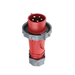 32A 5-Pin Industrial Plug, IP67, 400V, IEC 60309