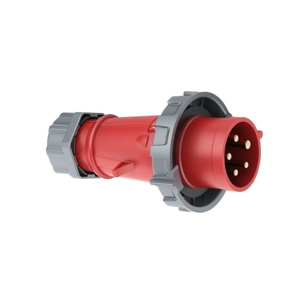 32A 5-Pin Industrial Plug, IP67, 400V, IEC 60309