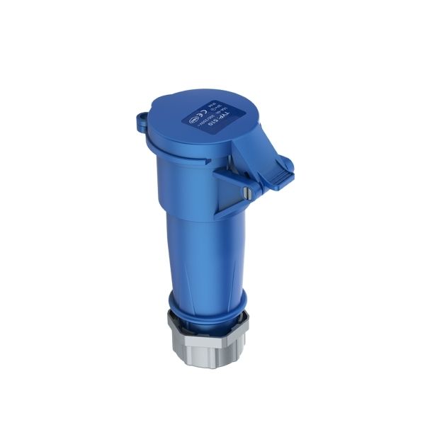 16A 3P IEC 60309 Industrial Socket Connector, 230V, IP44, Inline Female