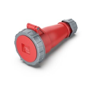 16A 5P IEC 60309 Industrial Connector, 400V, IP67, Inline
