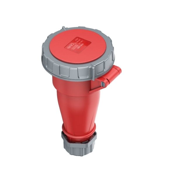 16A 5P IEC 60309 Industrial Connector, 400V, IP67, Inline