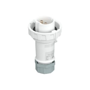 32A 2-Pin Low Voltage Industrial Plug, IP67, 40–50V