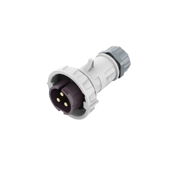 32A 3-Pin Low Voltage Industrial Plug, IP67, 20–25V