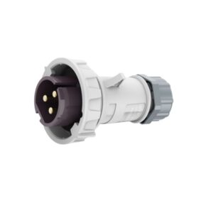 32A 3-Pin Low Voltage Industrial Plug, IP67, 20–25V