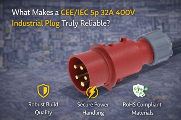 What Makes a CEE/IEC 5p 32A 400V Industrial Plug Truly Reliable?