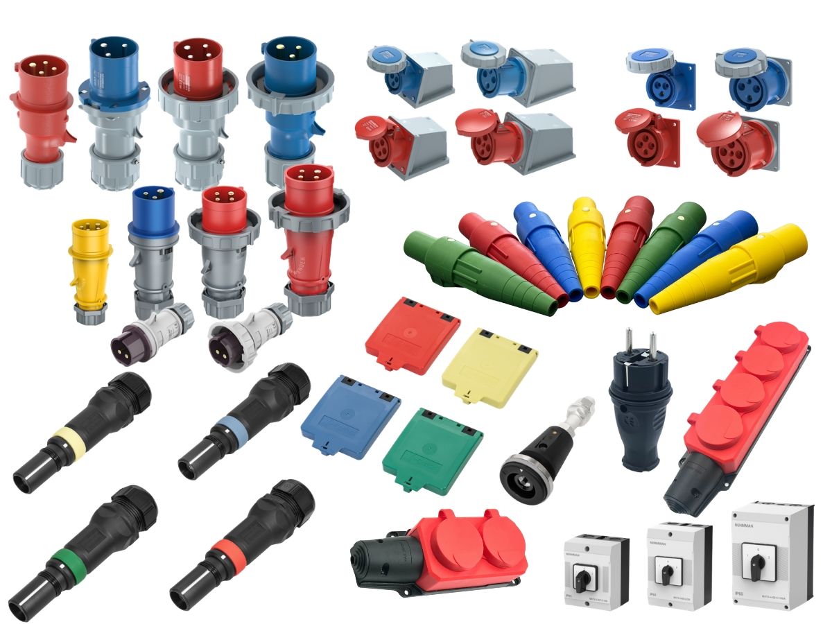 CHBEB industrial plugs, sockets and power connectors