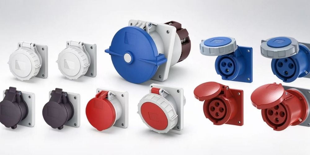 CHBEB panel-mounted sockets
