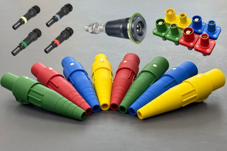 CHBEB single-pole power connectors