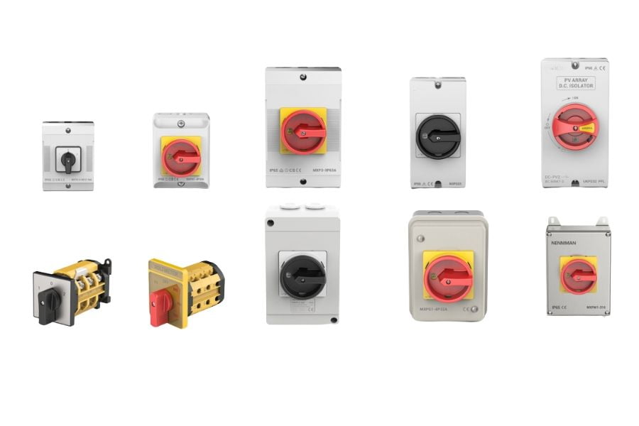 CHBEB switching and safety devices